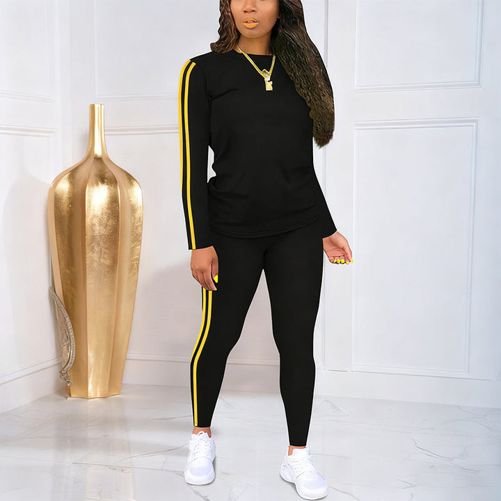 Olivia Sydney - Women's 2-Piece Tracksuit Set with Long Sleeves