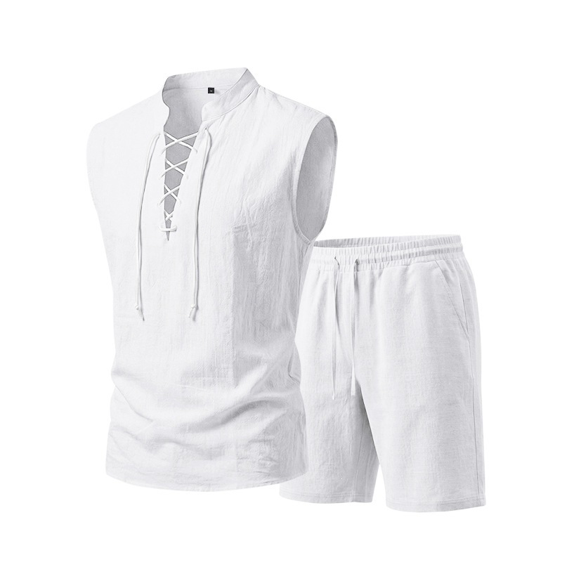 Olivia Sydney - Linen Shirt and Shorts Set