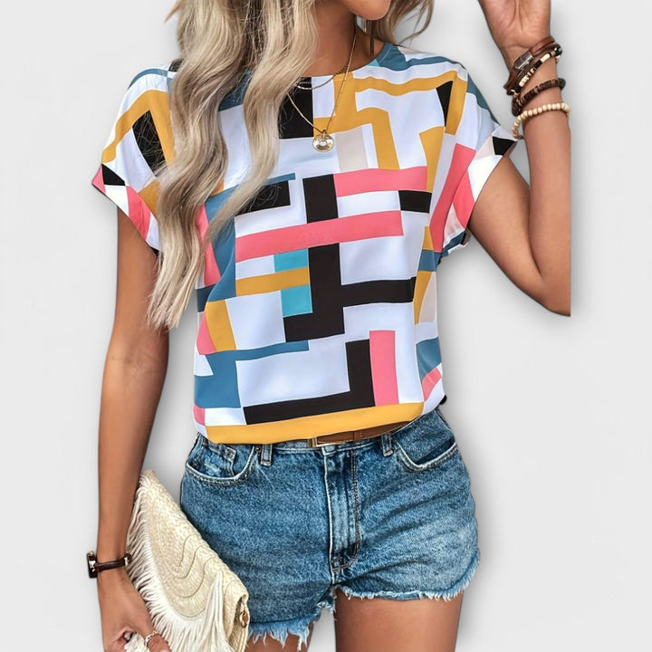 Olivia Sydney - Short Sleeve Blouse