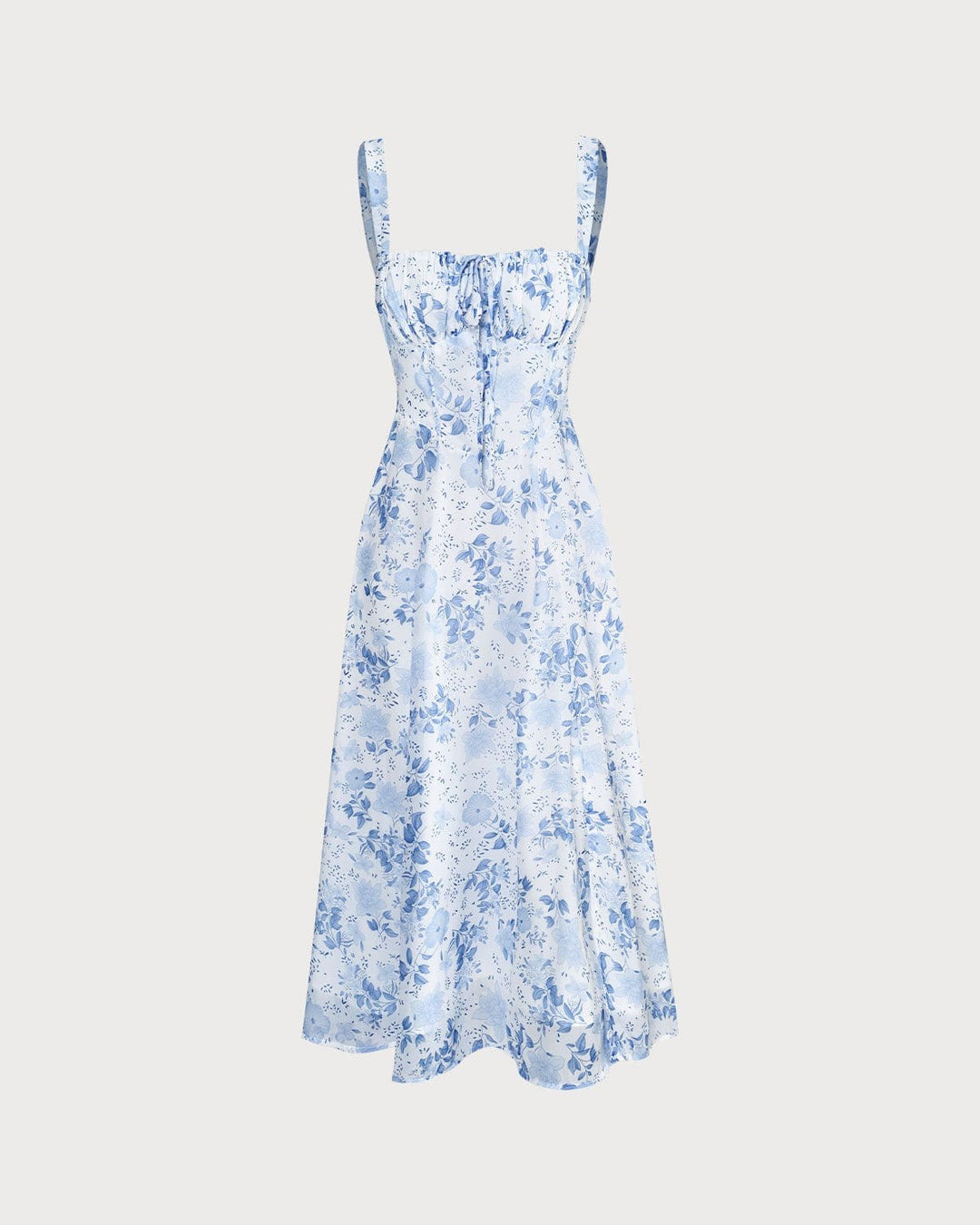 Olivia Sydney - Blue Floral Midi Dress