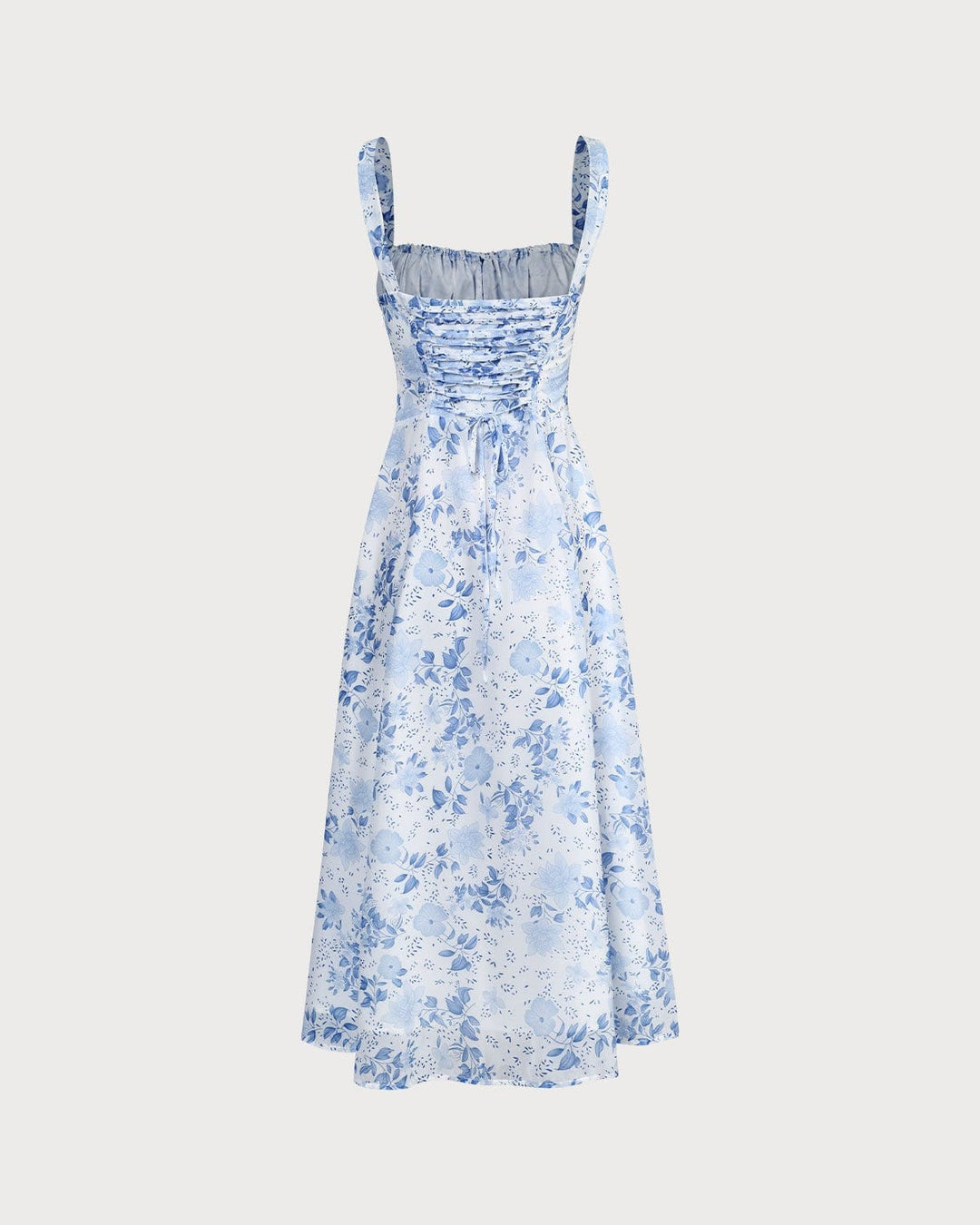 Olivia Sydney - Blue Floral Midi Dress