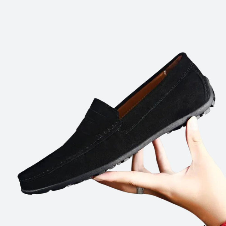 Olivia Sydney - Classic Suede Loafers for Men