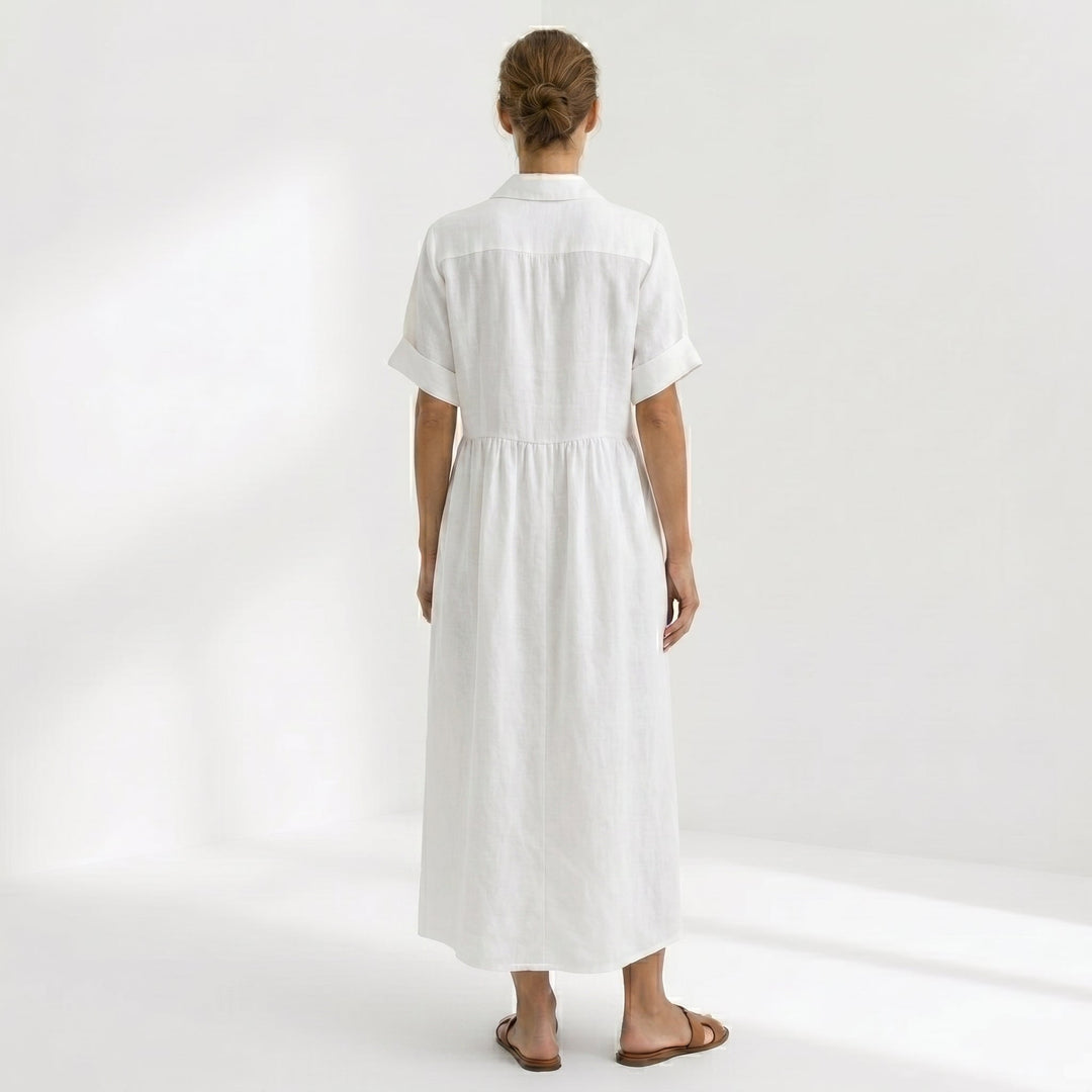 Olivia Sydney - Elegant Linen Dress