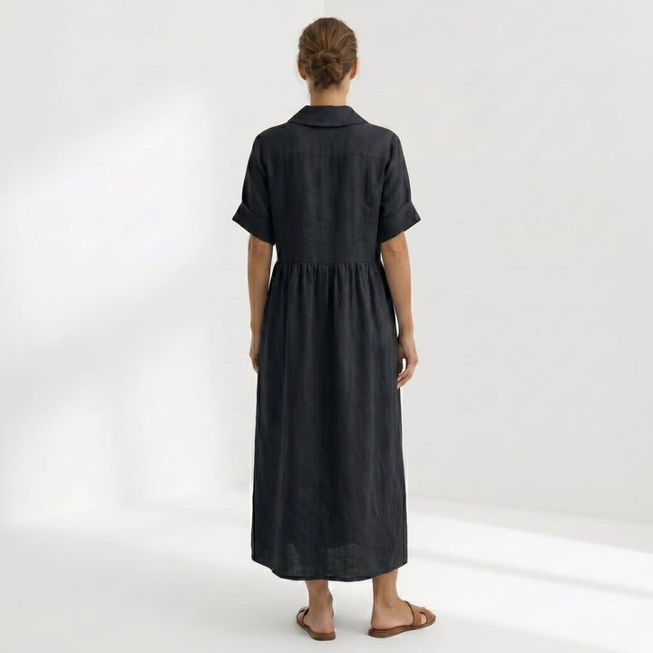 Olivia Sydney - Elegant Linen Dress
