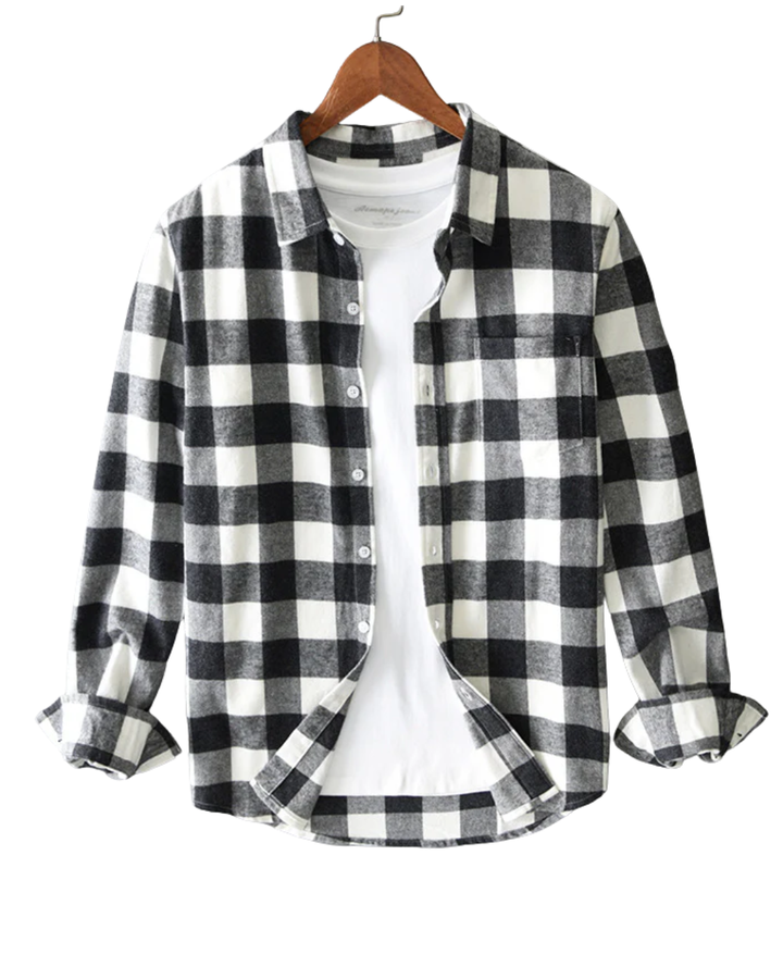 Olivia Sydney - Elegant Checkered Shirt