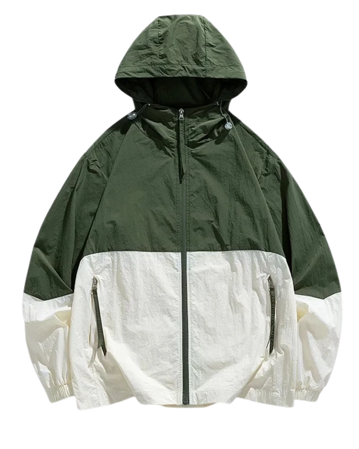 Olivia Sydney - Hooded Windbreaker Jacket