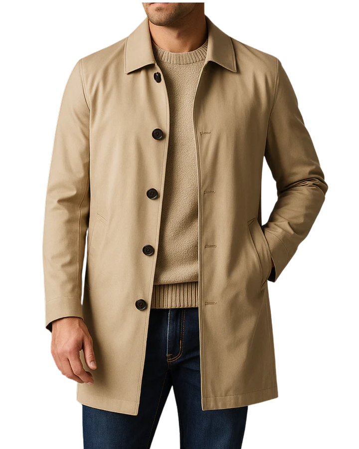 Olivia Sydney - Elegant Trench Coat for Men