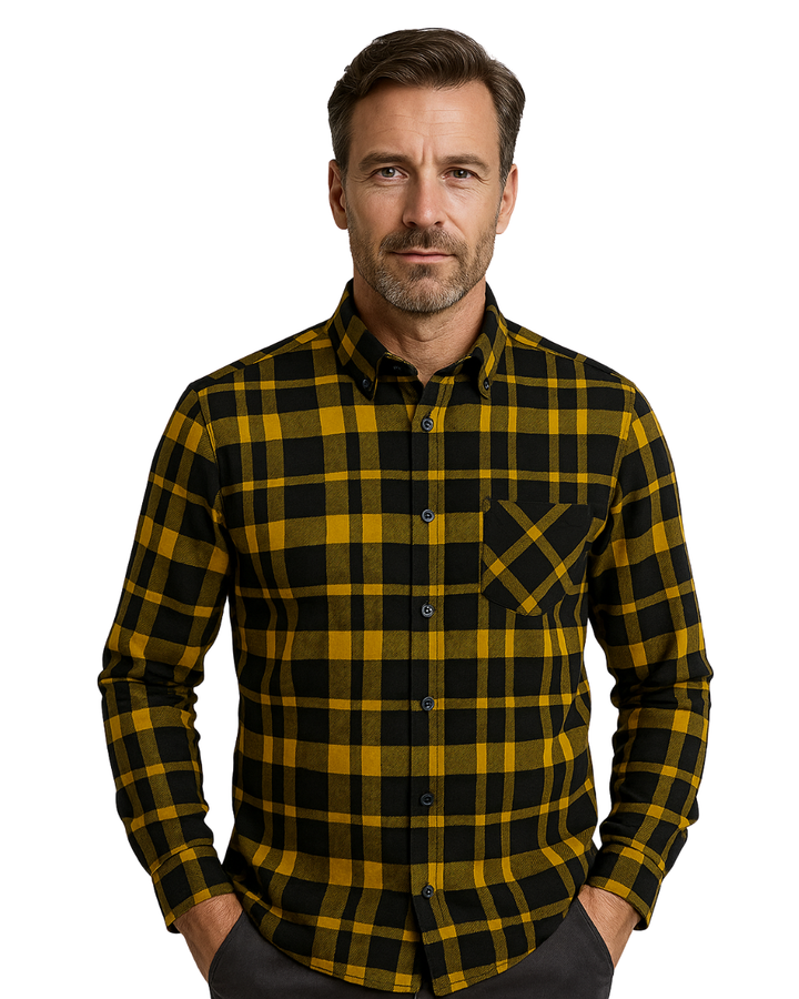 Olivia Sydney - Checkered Shirt for Men