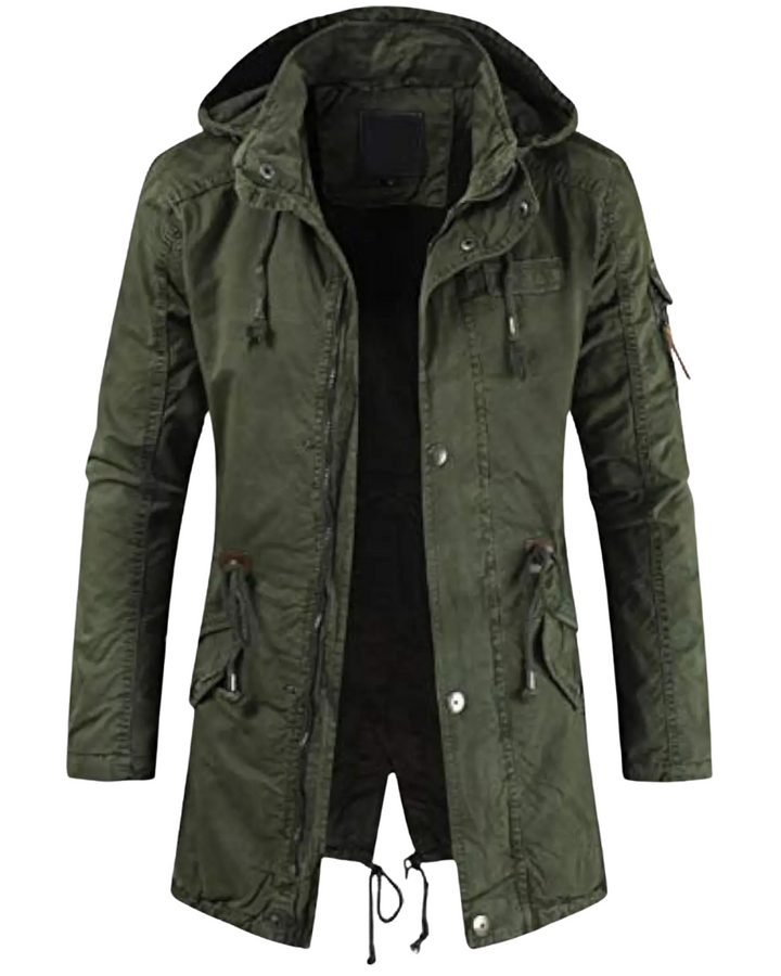 Olivia Sydney - Long Cargo Parka Coat