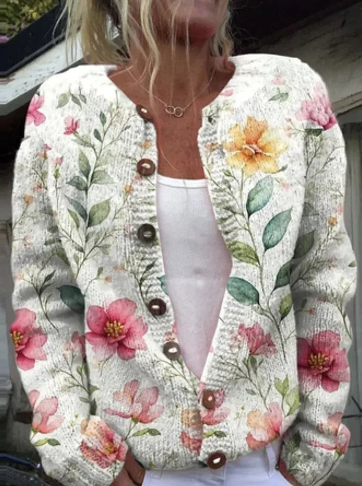 Olivia Sydney - Elegant Floral Cardigan