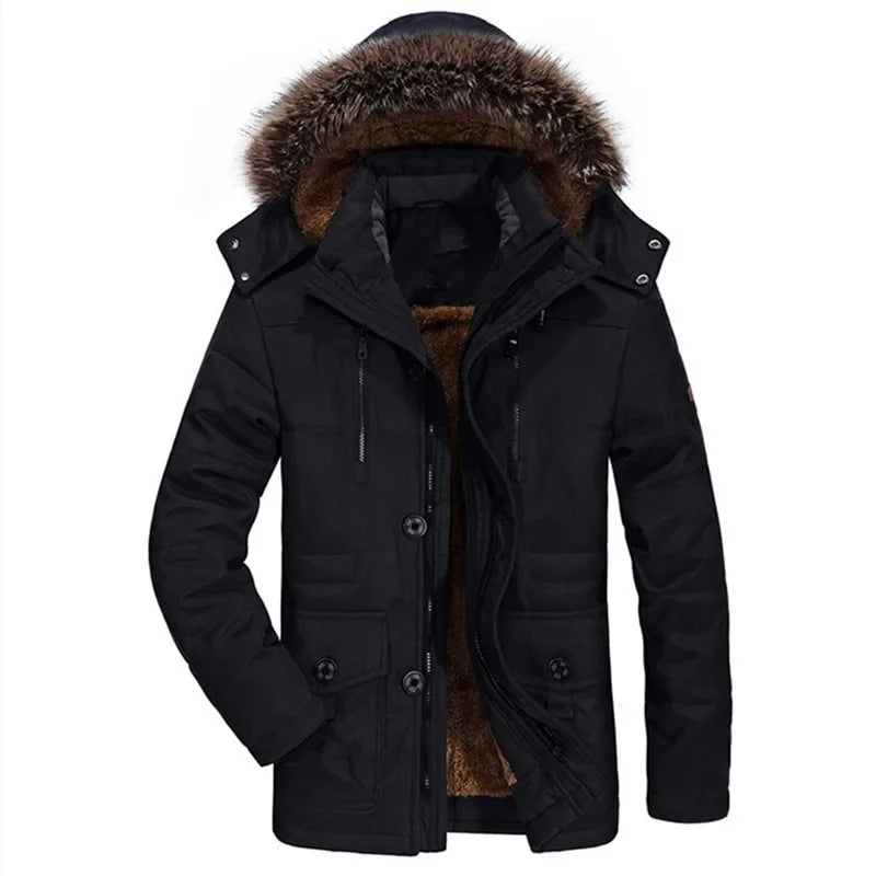 Olivia Sydney - Hooded Cotton Winter Coat