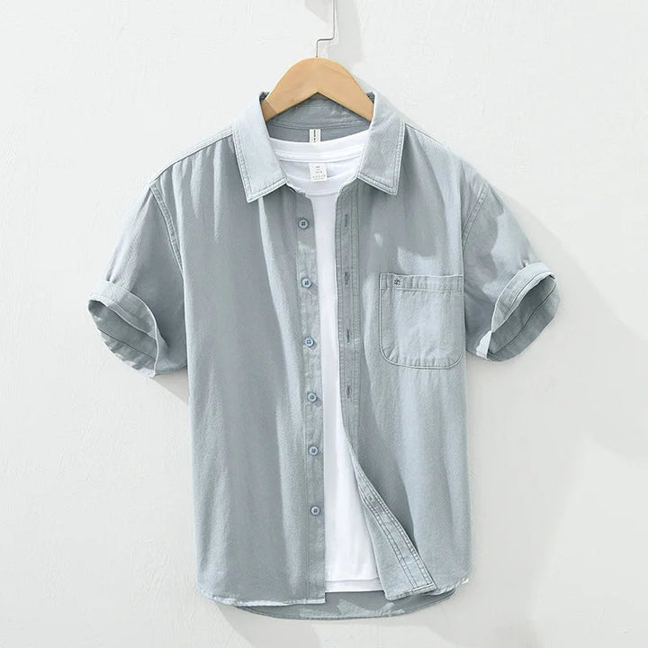 Olivia Sydney - Short Sleeve Cotton Shirt