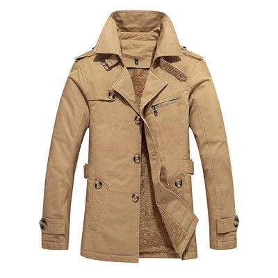 Olivia Sydney - Elegant Quilted Trench Coat