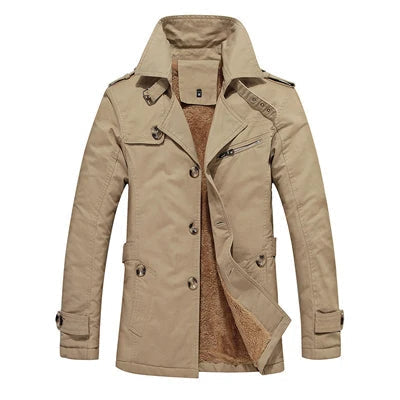 Olivia Sydney - Elegant Quilted Trench Coat