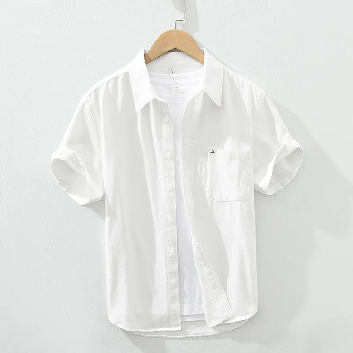 Olivia Sydney - Short Sleeve Cotton Shirt