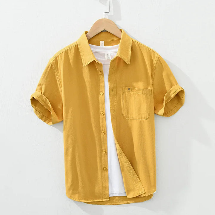 Olivia Sydney - Short Sleeve Cotton Shirt