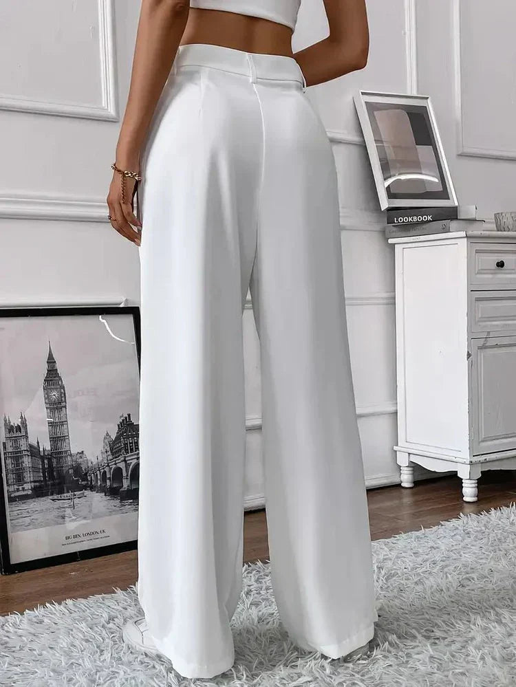 Olivia Sydney - Wide Leg Tapered Pants