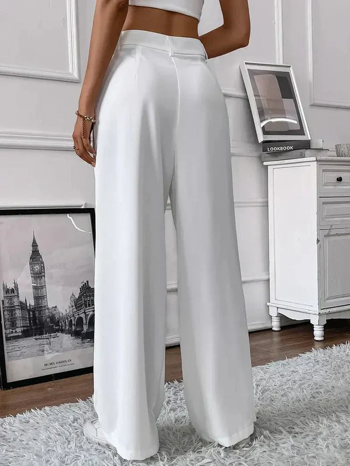 Olivia Sydney - Wide Leg Tapered Pants